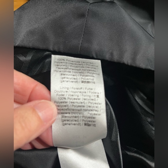 EUC Ganni- Ruched Strap Elegant Black Dress. Size US 2 - Picture 5 of 11